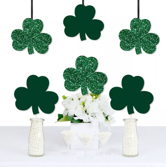 Shamrock Decorations DIY Saint Paddy's Day Party Essentials